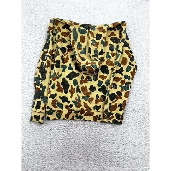 Boys Carhartt Yellow Camouflage Hoodie Pullover Sweatshirt Size L 14-16 - Picture 11 of 12